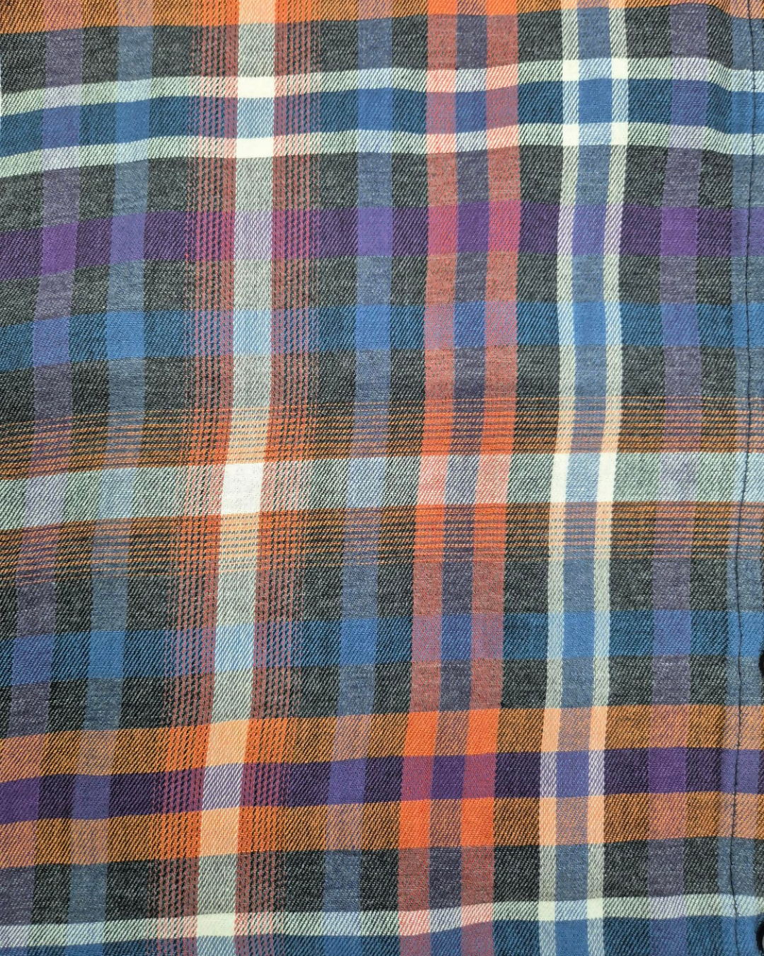 Multicolor Plaid Oversized Shirt